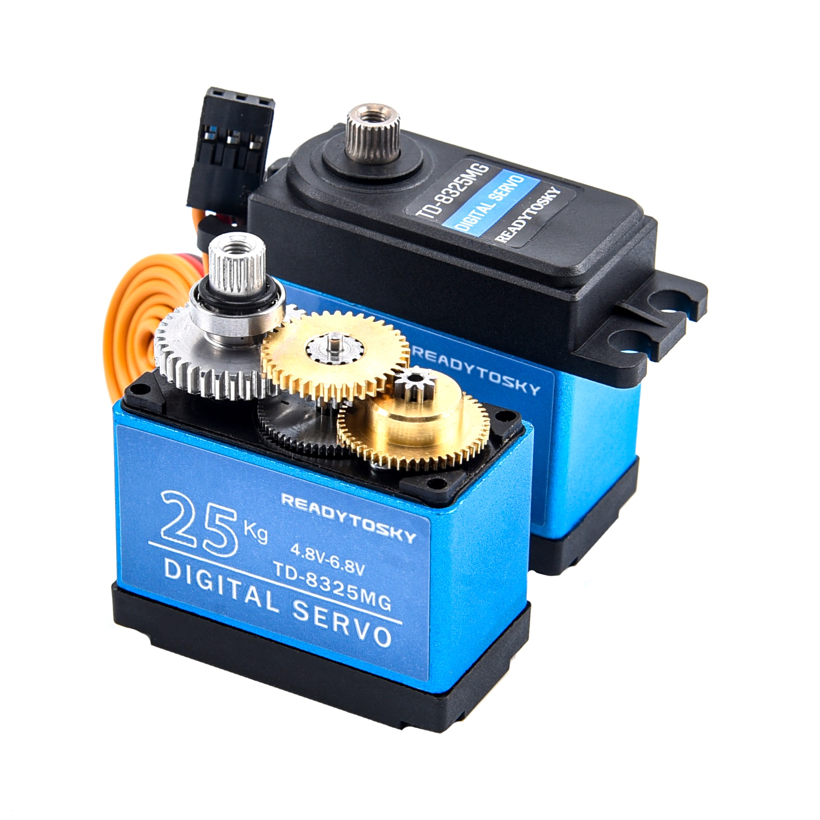 20kg TD8120MG / 25kg TD8325MG Hohe Drehmoment Kernlosen Motor Servo Wasserdichte Digital 180 Grad Servo control durch Fernbedienung control