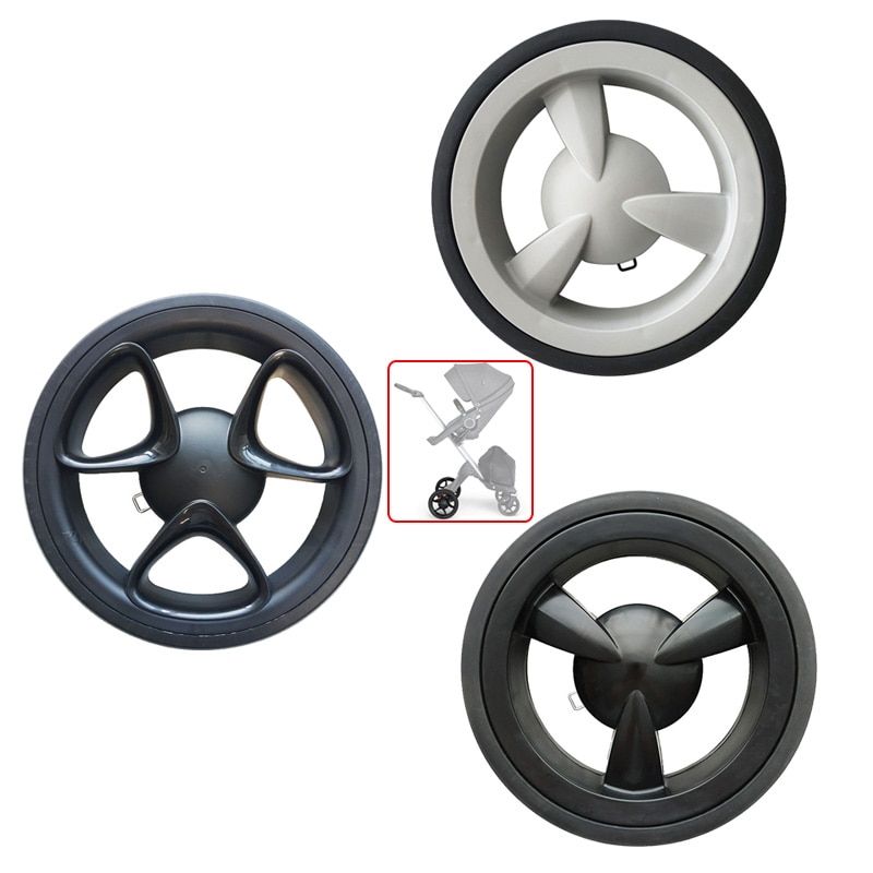 Stroller Wheels For Xplory V3 V4 V5 V6 Compatible For Dsland Stokke Xplory V Series Trolley Pram Accessory Front And Back Wheel