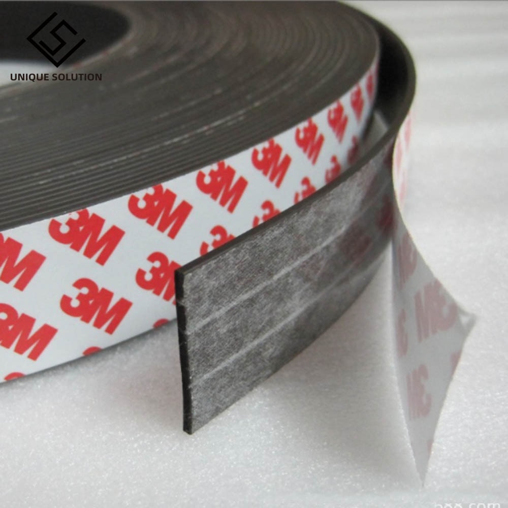 1 Meter 10*1.5 15*1.5 20*1.5 20*2Mm Zelfklevende Flexibele Zachte Magnetische strip Rubber Magneet Tape Breedte 10Mm/15Mm/30Mm