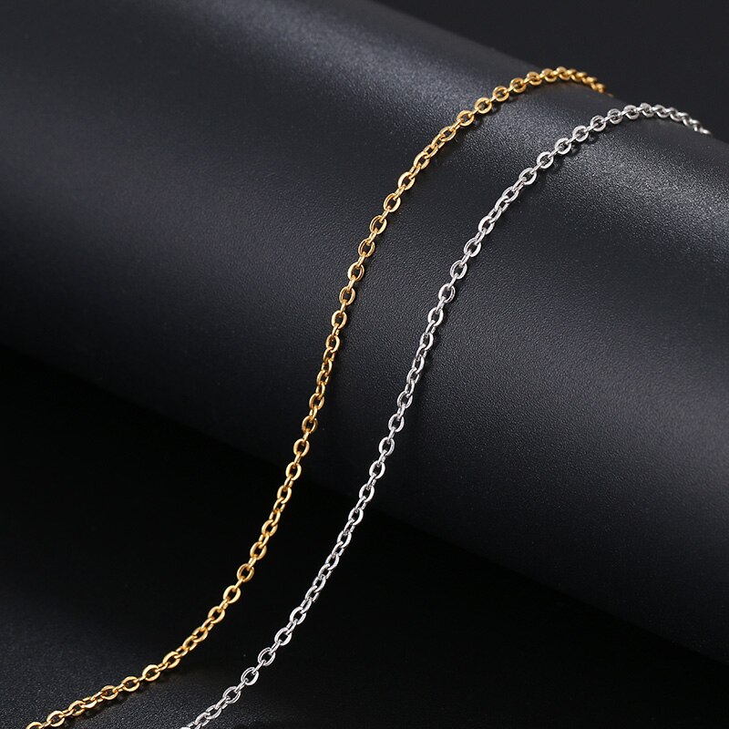 Cacana Rvs Ketting Armbanden Voor Man Vrouwen Goud Zilver Kleur Voor Hanger Fijne Donot Vervagen Sieraden N1790