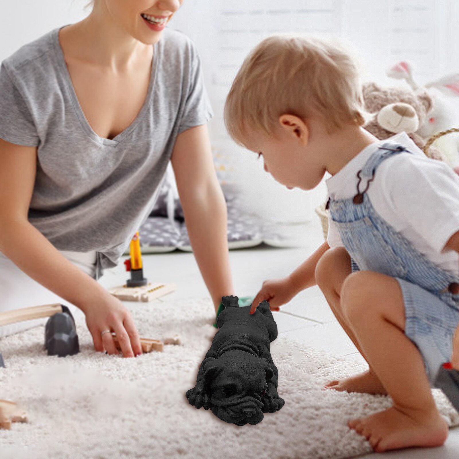 Juguete antiestrés para aliviar el estrés para niños y adultos, juguete antiestrés para broma práctica, juguete exprimidor para perros y hámster