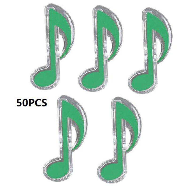 50Pcs Muziek Score Map Music Note Map Clef Map Muziek Score Map Muziekinstrument Universele