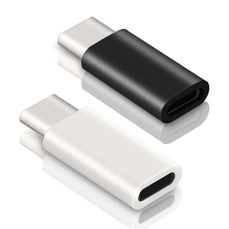 Adaptador für Iphone Zu Usb Typ C Adapter Konverter 8 Stift Jack Usb C Männlichen Splitter für Huawei Iphone Rollenmaschinenlinie Typc ladegerät Adaptateur