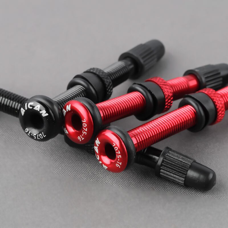2 Stuks/1 Paar Fiets 46/58Mm Presta Ventiel Voor Racefiets Tubeless Carbon Velg Aluminium messing Air Valve