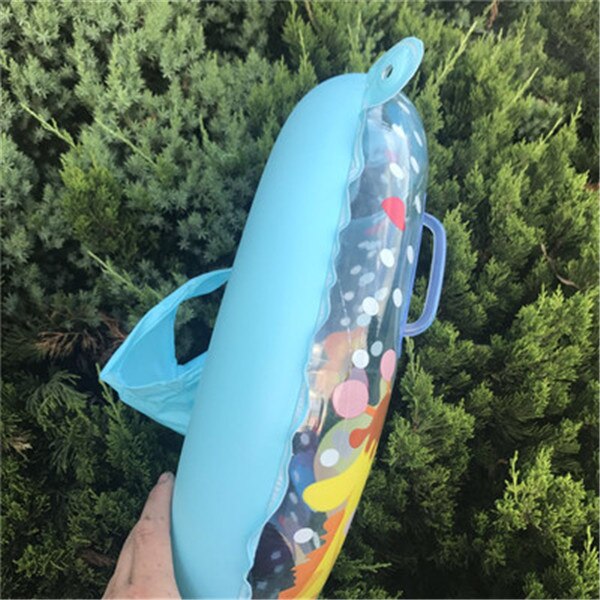 Kids 2color Seat Giraffe Lion swimming ring Baby Floating Summer Child Inflatable Swim toys Water pool tube