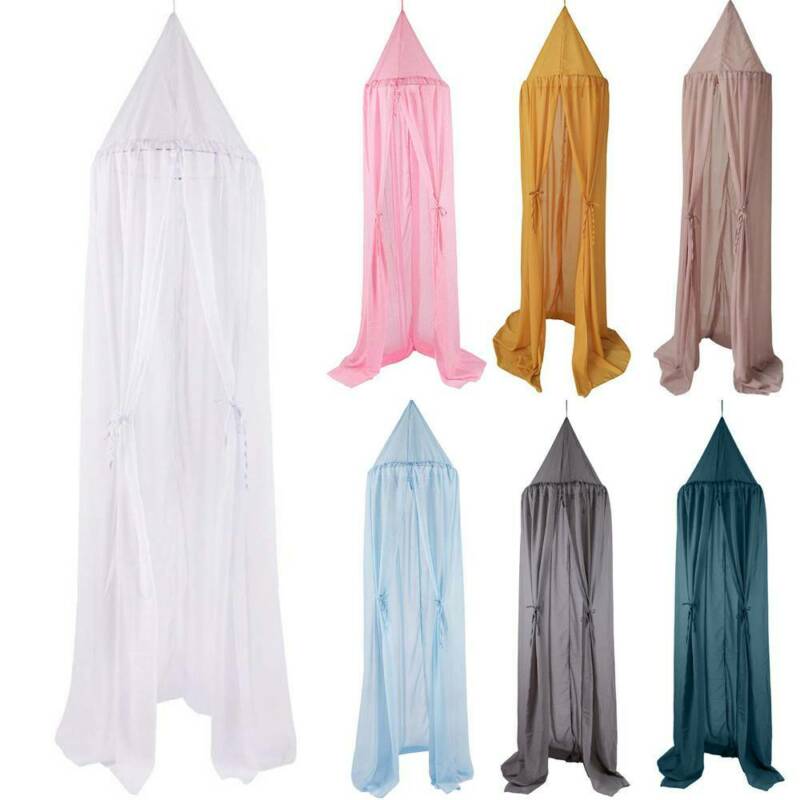 Mosquitera de gasa Para cuna, cortina, tienda de Cama, cúpula, Para dormitorio, dosel, Cama de bebé, mosquitera Para Cama
