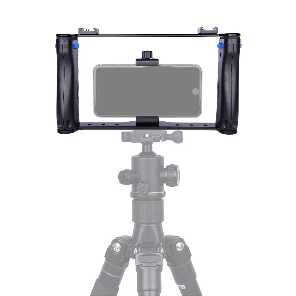 Yelangu  pc01 stabilisator steadicam smarttelefon video rigg til mobiltelefon xiaomi samsung huawei størrelse under 6.6 tommer