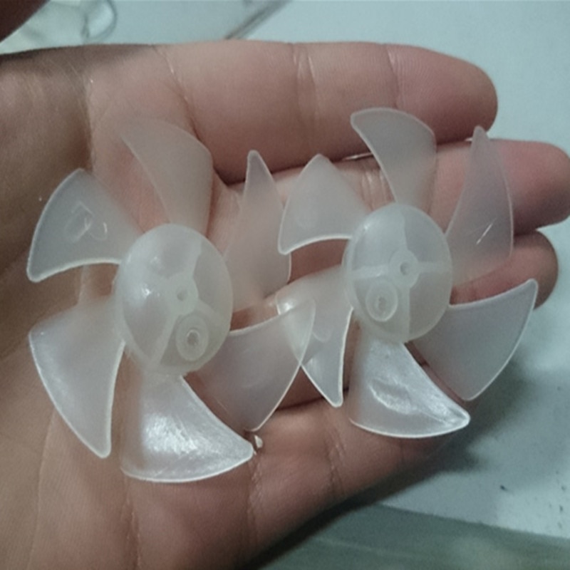 2pcs 6 blade plastic fan blade motor fan hair dryer blade exhaust fan blade Fan Parts