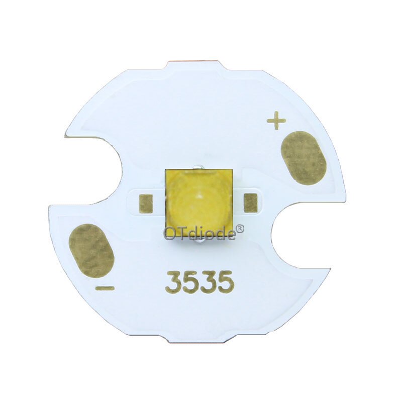 Cree xpl 2 xpl 2 10w høyeffekts ledet emitter kjølig hvit diode 16/20mm pcb +17mm/22mm dc3.6v sjåfør til sopt lommelykt deler gjør det selv