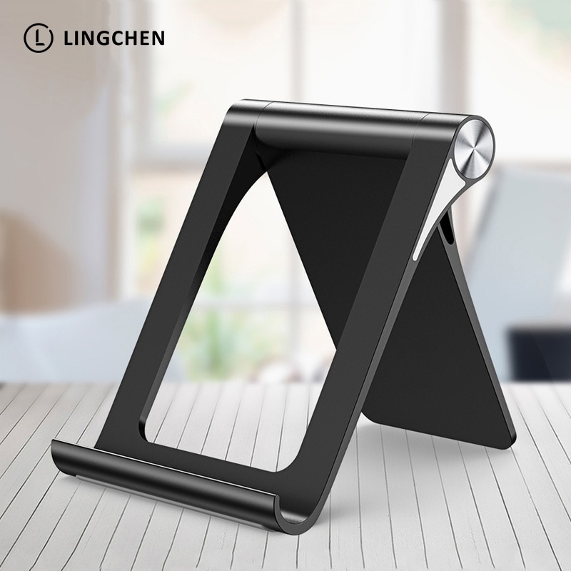 Licheers suporte de celular dobrável, universal para celular para iphone 11/12, mesa para tablet xiaomi