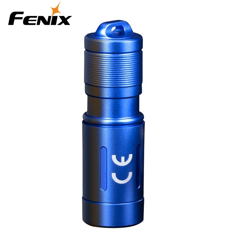 Fenix  e02r usb genopladelig nøglering lommelygte indbygget genopladeligt li-polymer batteri