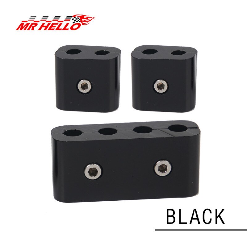 3 piezas jdm spw con contraseña para bujías de coche, separador de cables eléctricos, abrazadera para cable de encendido, clip decorativo para coche.: Negro