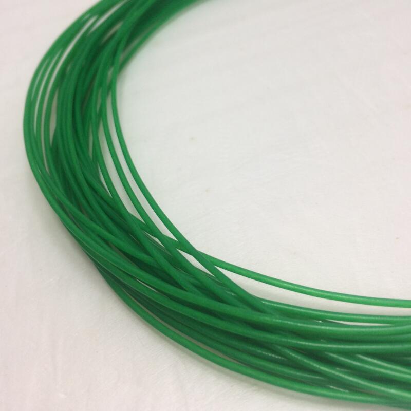 10m/pc FANGCAN 1.20MM/18 Gauge SEMI-GUT Nylon Squash String for Squash Racket at Green Color