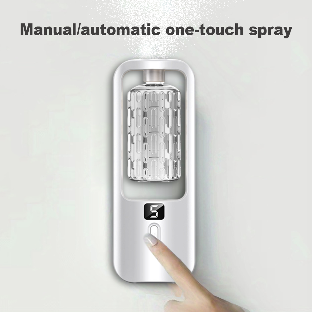 Diffuseur de parfum de salle intelligent, diffuseur de château essentiel, USB, multi, affichage numérique LED, affichage mural pour la maison, assainisseur d'air, 50ml
