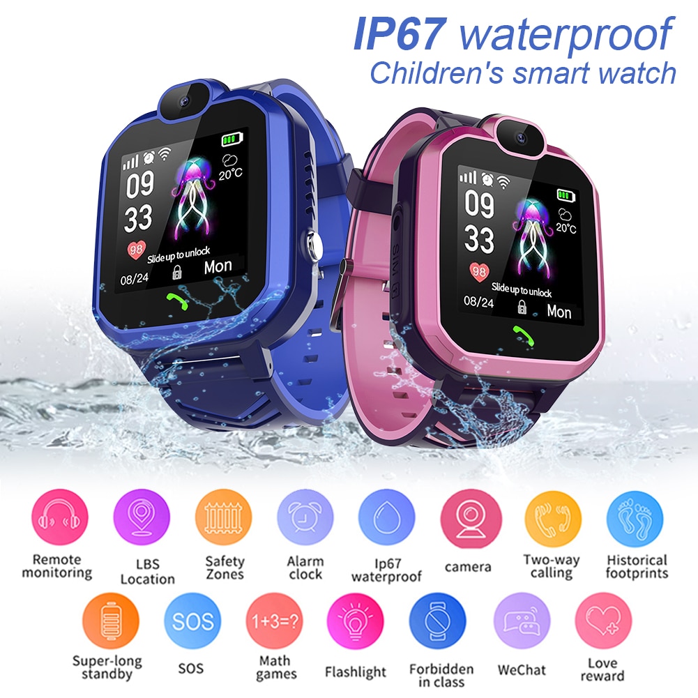 Smart watch LBS Kid SmartWatches Baby Watch for Children SOS Call Location Finder Locator Tracker GPS Anti Lost Monitor