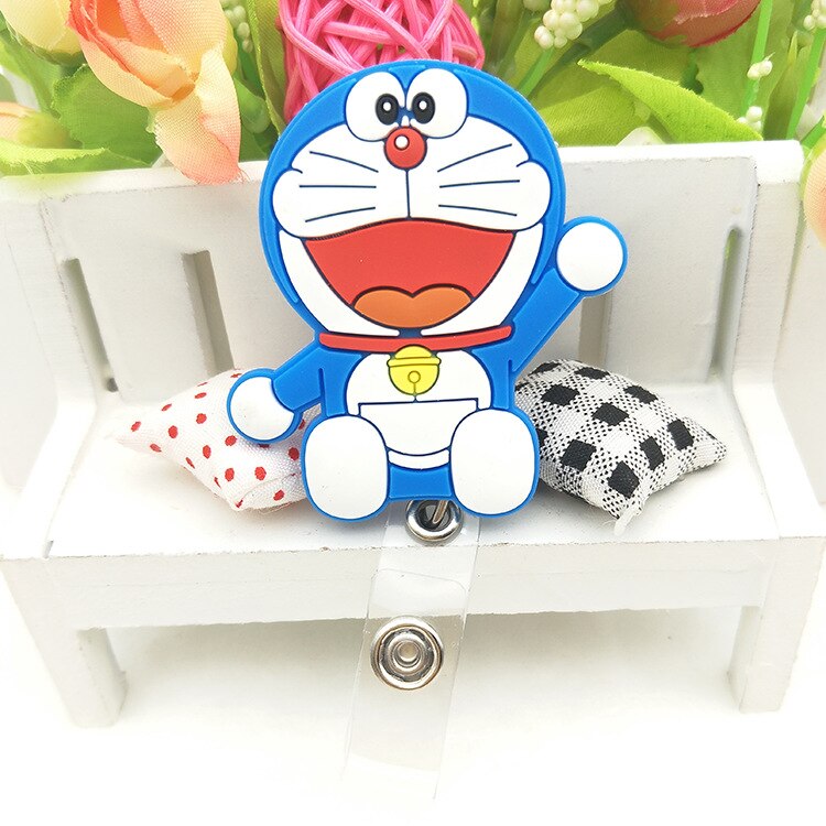 30 Stks/partij Cartoon Intrekbare Badge Houder Student Verpleegkundige Naam Id Kaarthouder Enfermera Borst Kantoor Accessoires: 6