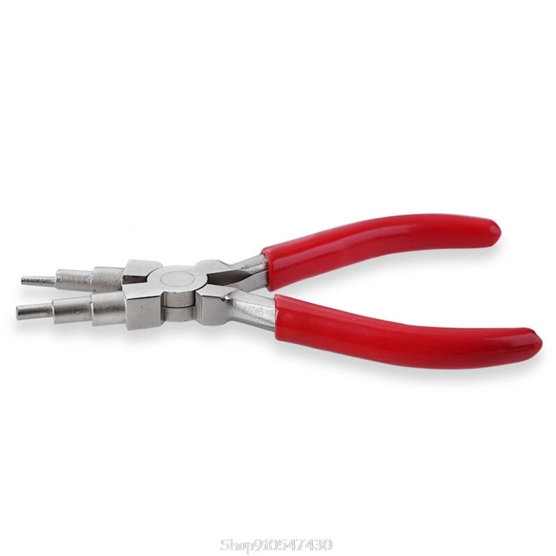 1/3pcs Flat Curved Nose Pliers Multi-step Ring Looping Wire Looper Split Ring Opener Plier DIY Jewelry Making Tools O13 20: A