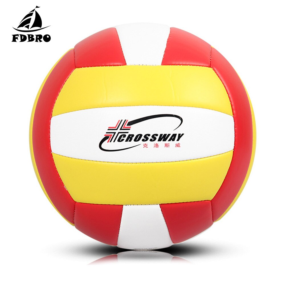 FDBRO Size5 PU Volleyball Match Volleyball Ball Indoor&Outdoor Training Ball Indoor Training Ball Beach Volleyball