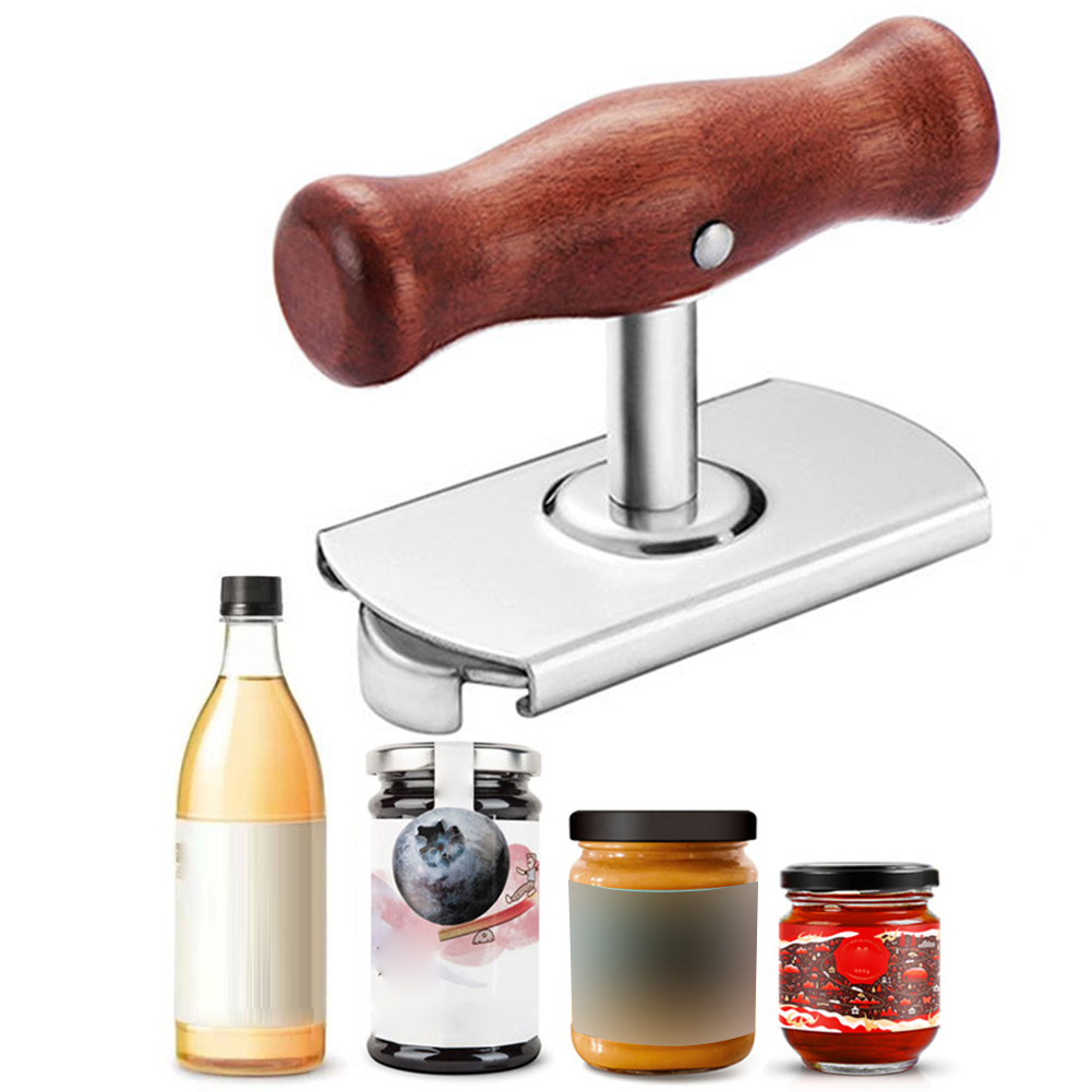 Electric/Manual Jar Opener Automatic Bottle Opener Battery Operated Tin Opener One Touch for Weak Hands for All Kinds of Jars: Gold