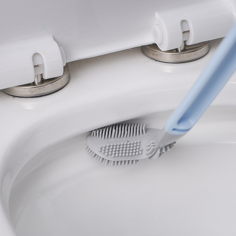 Brosse de toilette en Silicone Durable, Golf brosse de toilette créative à Long manche, brosse de nettoyage sans impasse, outil domestique, accessoires de salle de bain