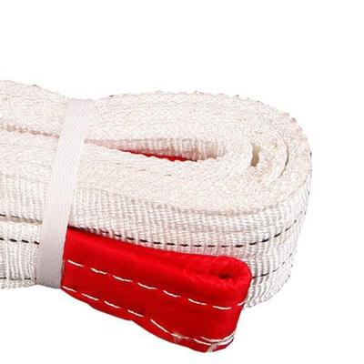 Lifting Belt 2T Flat Lifting Webbing Sling Industrial High Strength Cargo Hoisting Belt Webbing Tape Belt Sling Fabric Strap