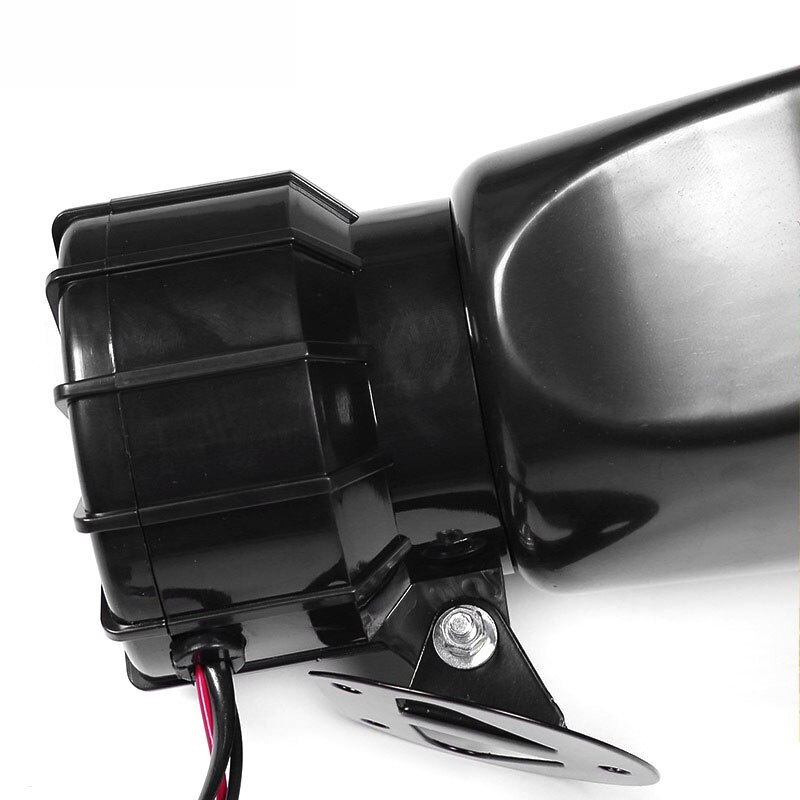 120DB 7 Sound Super Loud Car Warning Alarm Police Fire Siren Air Bugle PA Speaker 12V 100W Air Horn Megaphone for Truck Vehicles