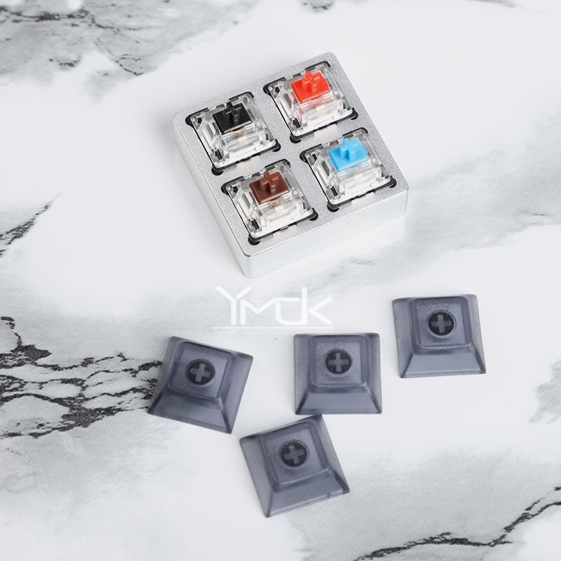 4 key CNC Switch Tester Testing Tool Mounted With Cherry Gateron Silent Kailh Speed Outemu Switches Shaft