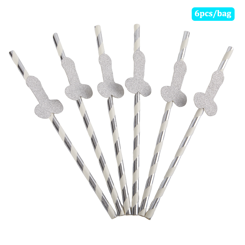 6Pcs Stripper Tanzen Männer Strohhalme Bachelorette Party Dekorationen Strohhalme Mexikanische Fiesta Party Trinken Favors Erwachsene Partei Liefert: Armee Grün