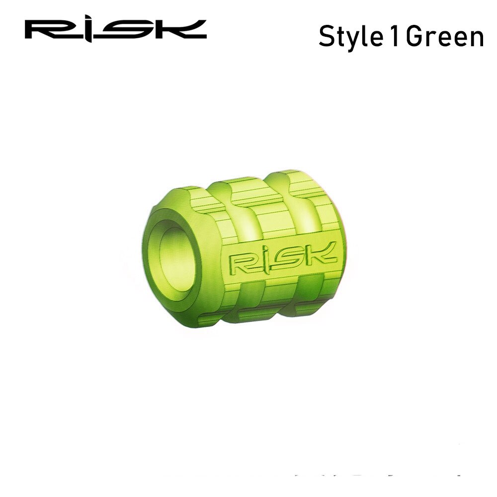 10Stck transparent Fahrrad Bremse Silikon Ring Fahrrad Bremsleitung Abdeckung Vermeiden Reibung Achteckige O-Ring Fahrrad drucken Schutz: Stil 1 Grün