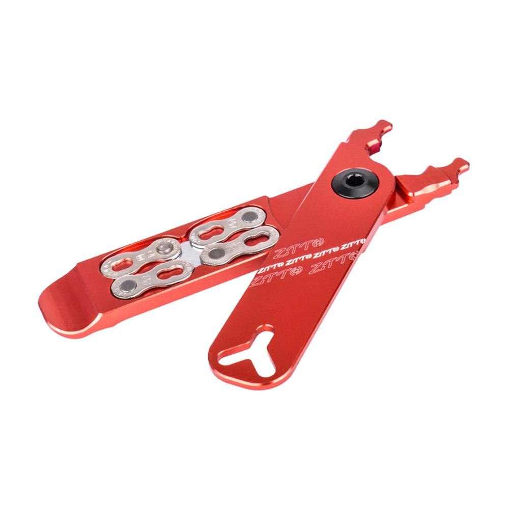 4-In-1 Mini Bike Chain Quick Link Tool Met Haak Up Multi Link Tang Mtb Road Fietsen ketting Klem Magic Gesp Fiets Tool Kit