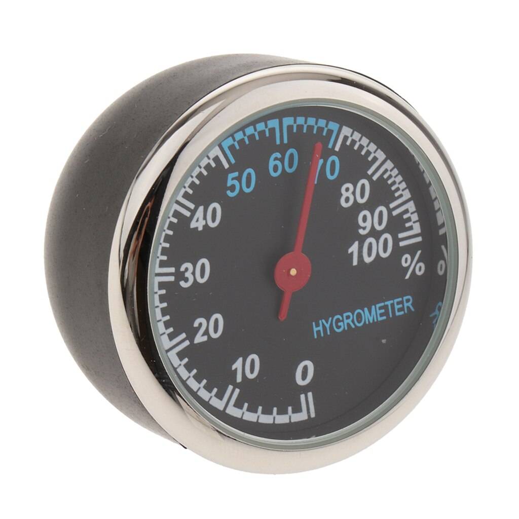 Waterproof Hygrometer For Any Semi Pickup Truck Car Vehicle,Black 0% To 100%