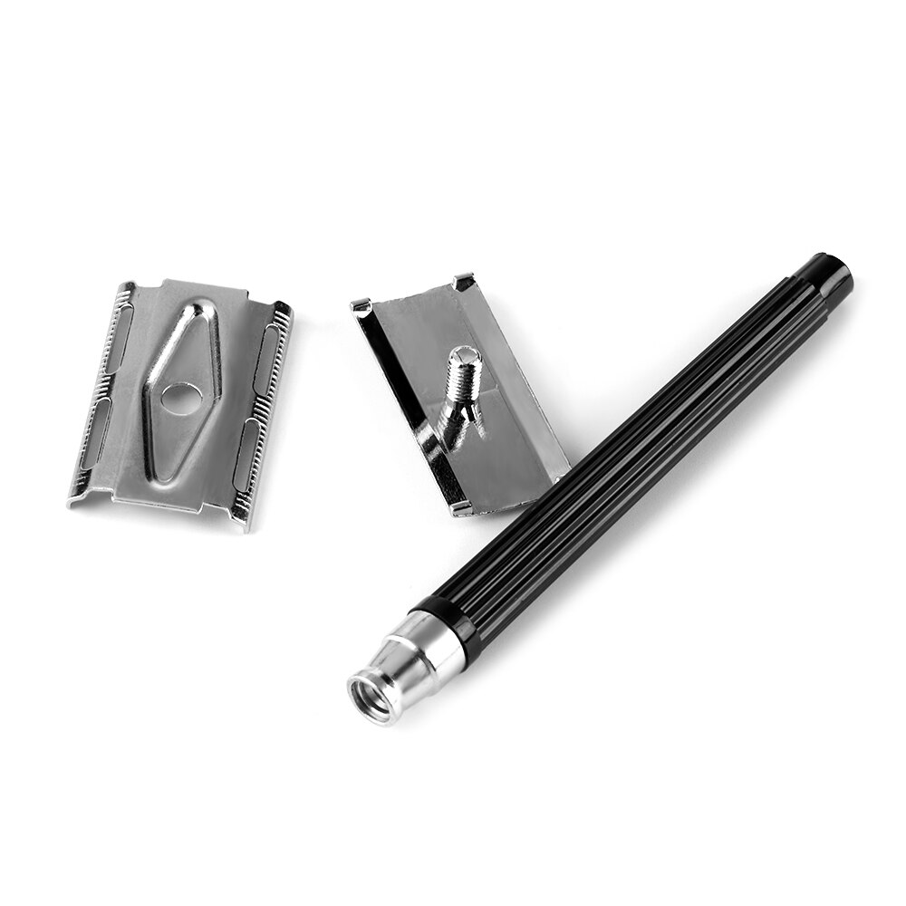 Traditional Classic Stainless Steel Double Edge Safety Razor Manual Shaver With A Blade Shaving Hair Removal Tool