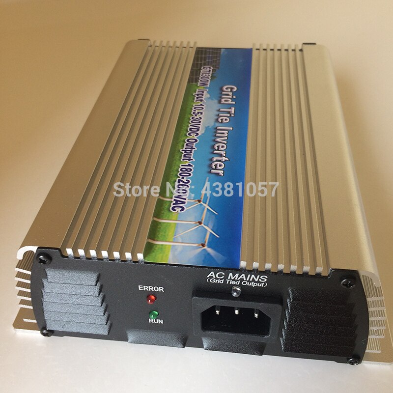 GTI-300W On-grid Solar Power Inverter with Pure Sine wave DC 10.5-28V to AC110/220V 50/60HZ grid tie inverter