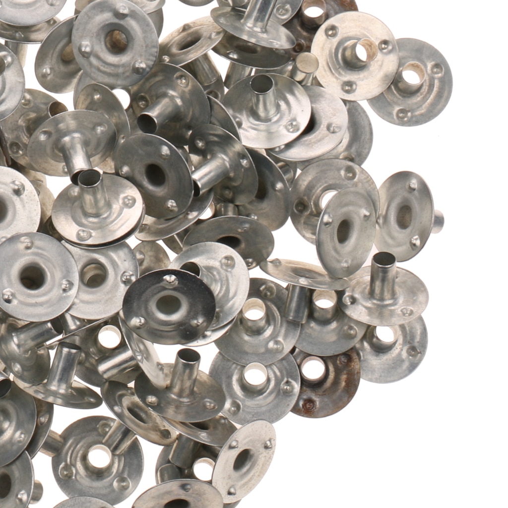 Organic Spool of Cotton Square Braid Candle Wick &amp; 2cm Candle Wicks Sustainers Wick Tabs for DIY Candle Making Accessories