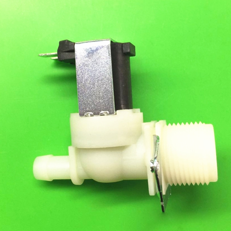 Water Inlet for Electric Solenoid for 220V/12V/24V 3/4" Male Thread Easy Installation for Dishwasher Washing