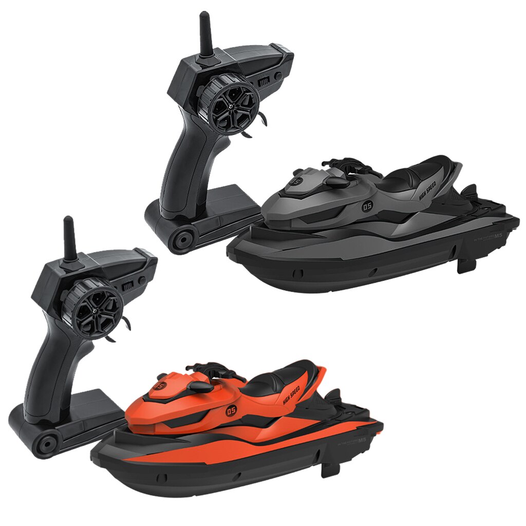 RC Motorboat RC Boat High Speed Remote Control Boat for Pools Lakes 2.4Ghz