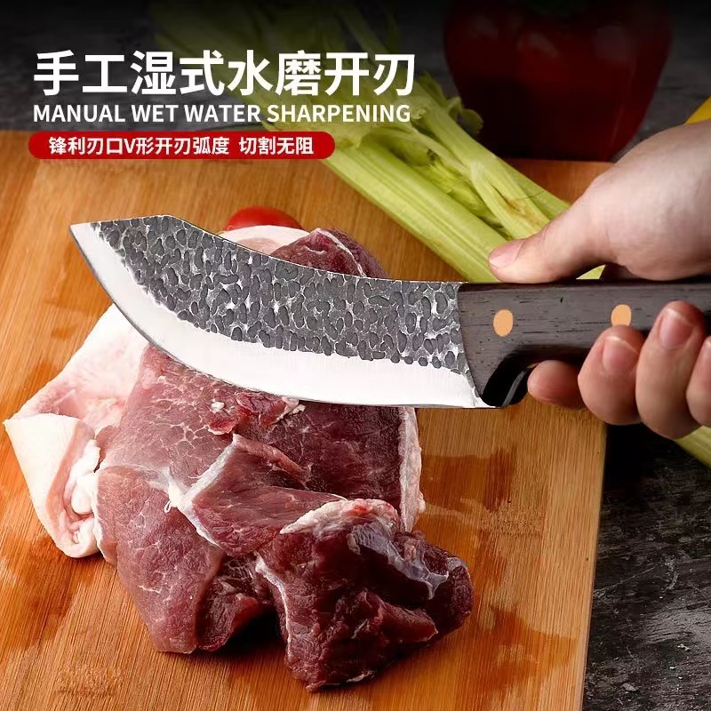 Chef&#39;s Knife Stainless Steel Boning Knife Kitchen Knife Handmade Cleaver Kitchen Knives Set Kitchen Cooking Tool