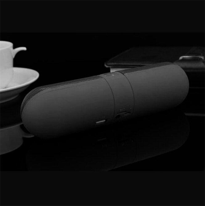 Portable Capsule Bluetooth Speaker Wireless HIFI Loud Speaker support TF FM Radio AUX Long Playtime for Beach Party sound bar