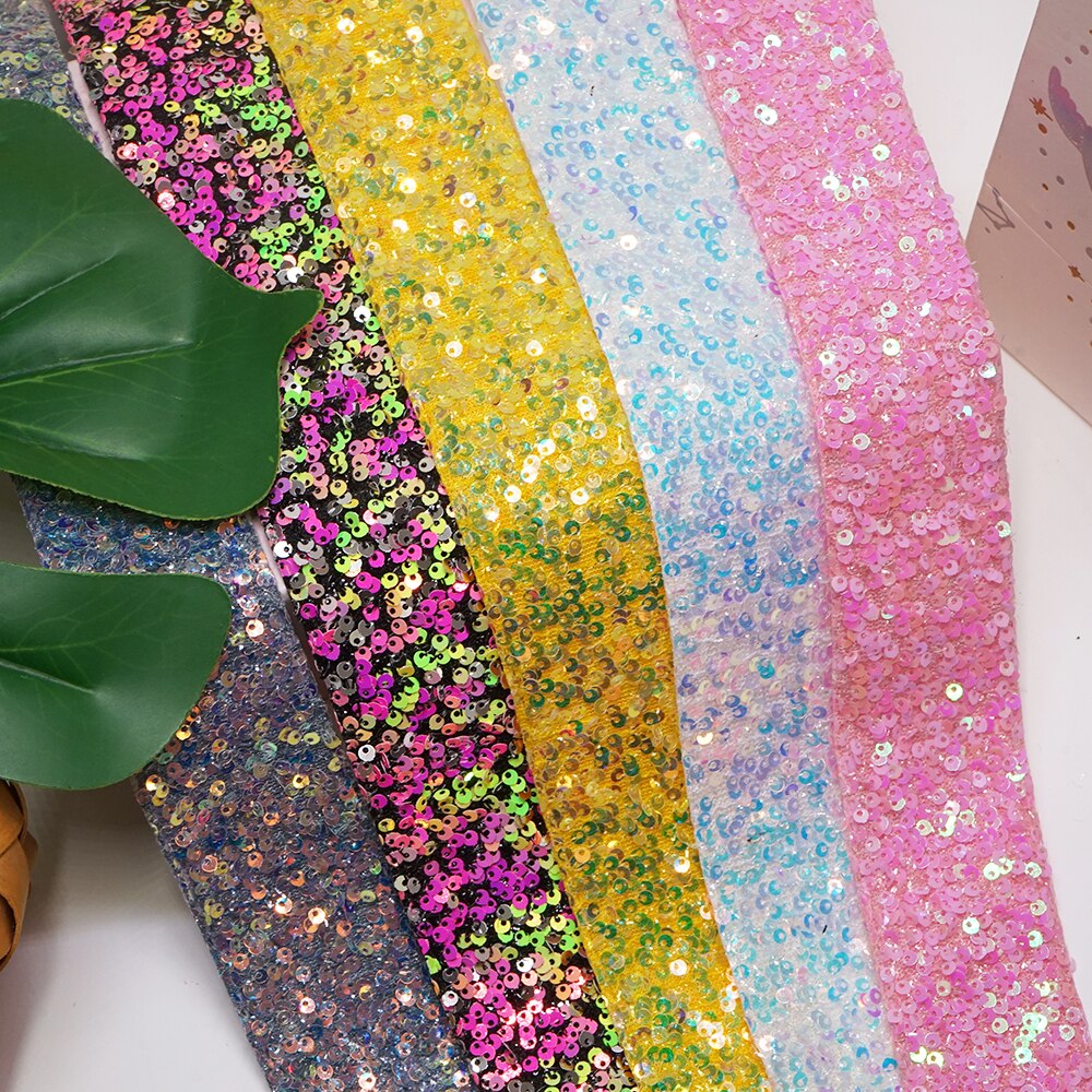 5 Yards 1.5 &quot;38Mm Breedte Sequin Linten Voor Strikken Diy Craft Decoratie Verpakking Levert. H5403728