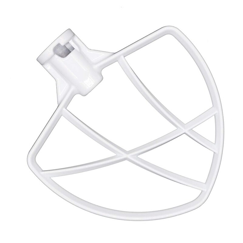 Coated Flat Beater for KitchenAid 6 Quart Bowl-Lift Stand Mixer -Dough Mixing Paddle Pasta Attachments for KitchenAid
