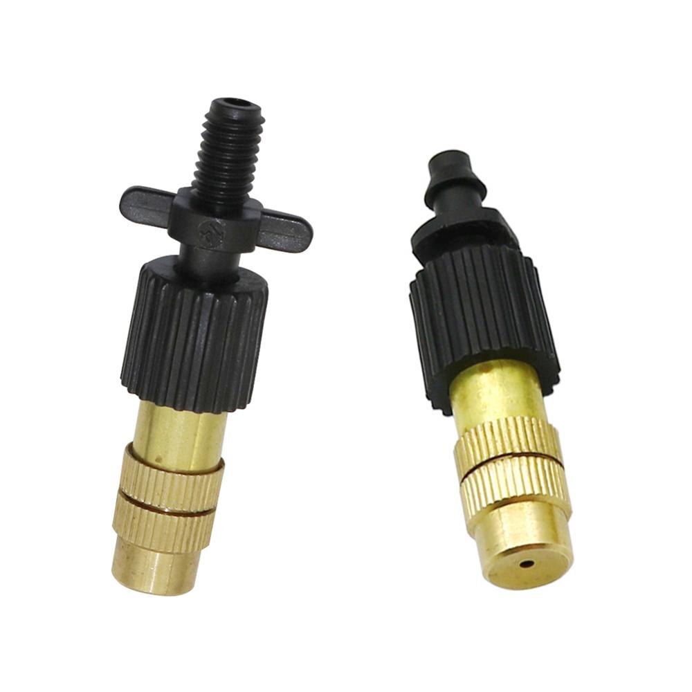 Messing Sproeier Landbouw Greenhouse Cooling Verneveling nozzle Tuin Boomgaard sproeikop systeem Sprinklers 180 Pcs