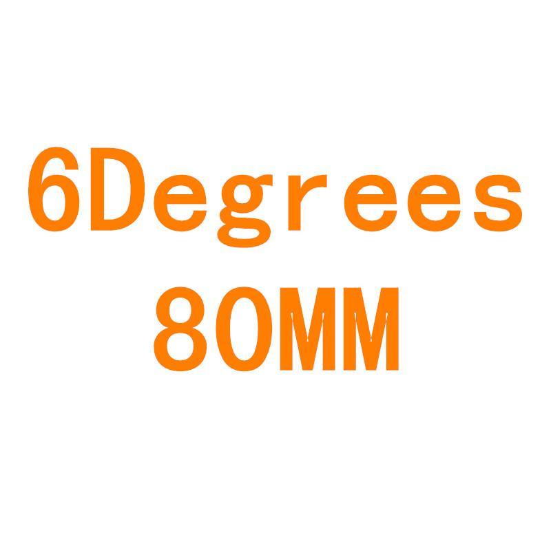 Full Carbon Fiber Mtb Mountainbike Stuurpen 6/17 Graden 31.8Mm Racefiets Carbon Stuurpen Fietsen Onderdelen Fiets stem: 6 degree 80mm