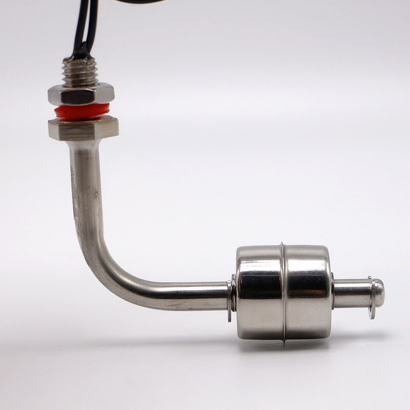 2Pcs/Lot 100V M10-1.5mm Side Mount Horizontal Water Level Sensor Liquid Stainless steel Float Switch