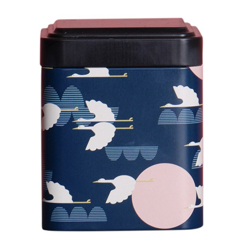Chinese style universal small tea tin cans, candy tins, fragrant tea tins, tinplate tea packaging boxes, portable tea tins: KR1539I