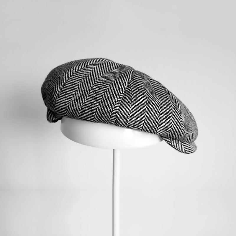 Speciale Aanbieding Mannen Britse Stijl Achthoekige Hoeden Gatsby Cap Klimop Hoed Vrouwen Katoen Flat Cabbie Cap Hoeden Krantenverkoper BLM203