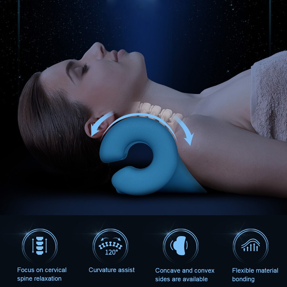 Pillo Device Chiropractic Device Shoulder Relaxer Neck Stretche... – Vicedeal