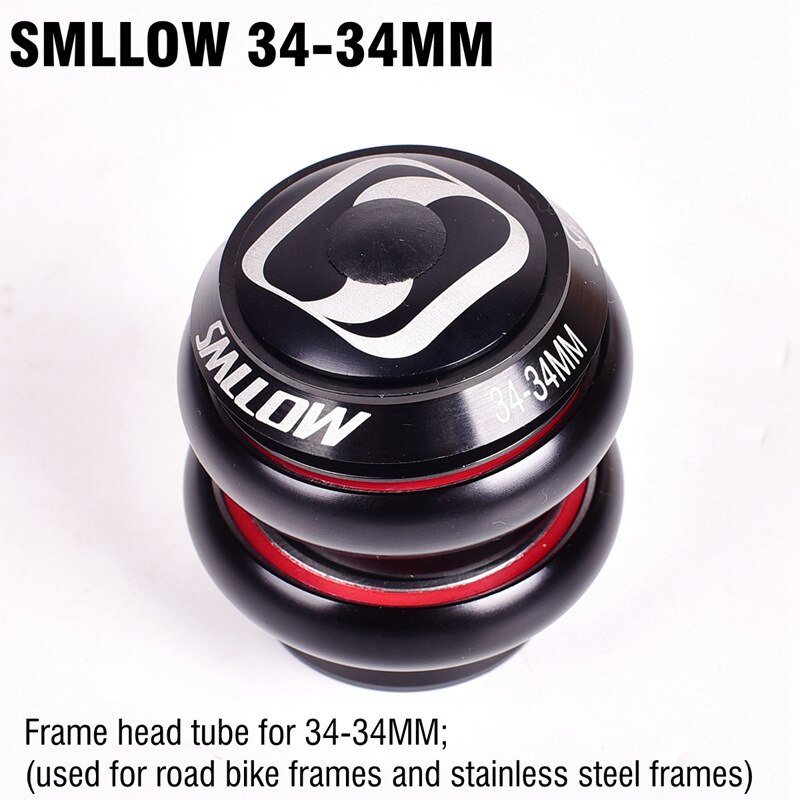 Bicycle Bearing headset 34/42/42-52/44/44-55/44-56mm Mountain bike tapered headset bearings bowl set tapered head tube bowl set: 34-34MM