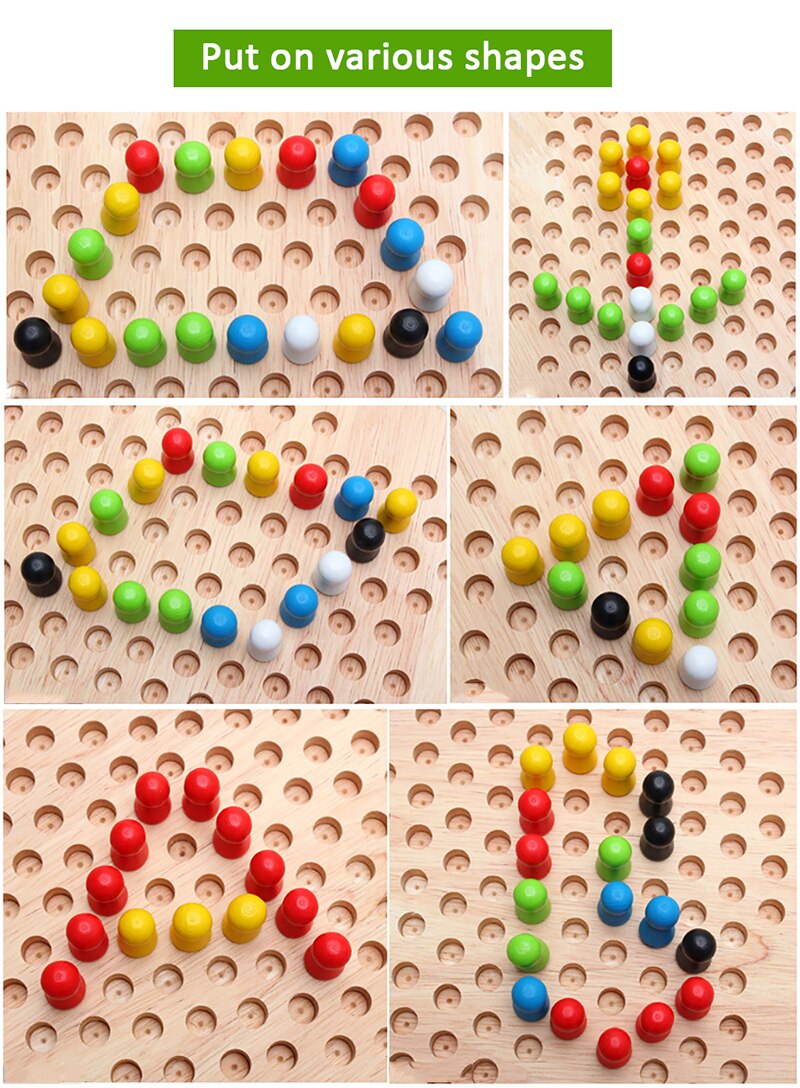 Tafel Spel Houten Hexagon Checkers Ouder-Kind Party Interactief Spel Speelgoed Kinderen Puzzel Klassieke Chinese Checkers Set Speelgoed