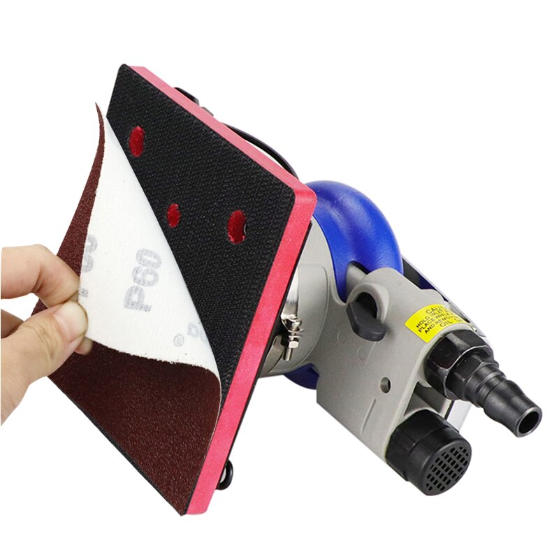 Hifeson Pneumatische Schleifer Dreieckige Rechteckigen Platz Schleifer Kitt Schleifpapier Maschine Polieren Luft Mühle