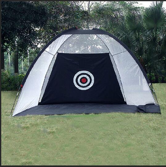Indoor Outdoor 2 m*1.4 m*1 m Golf Swing Practice Net Golf Training Hitting Cage Garden Grassland Practice Tent Training Aids: Default Title